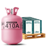 Quarter Pallet R 410A 10 Cylinders