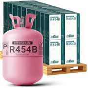 R-454B Refrigerant 20 lb Virgin | 40 Cylinder $390/ea. | DrChillGas B2B